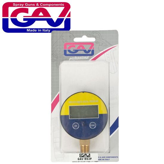 Pressure Gauge 63mm 1/4 Lower Digital Packaged